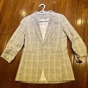 Plaid blazer